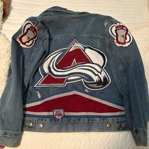 Custom Colorado Avalanche Jean Jacket